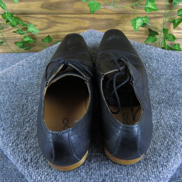 Aldo Men's‎ Derby Oxfords Black Leather Size 11 Medium Used 2025 - Picture 4 of 7